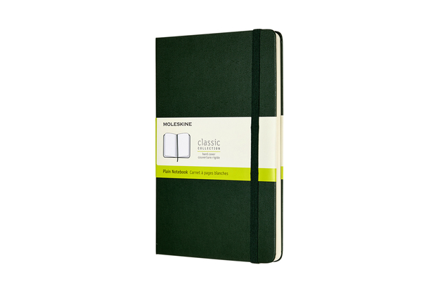 Carnet de notes Moleskine XL 130x210mm ligné vert myrte