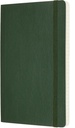 Carnet de notes Moleskine L 130x210mm ligné vert myrte