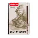 Crayon graphite Rijksmuseum Rembrandt van Rijn set 12 duretés gris