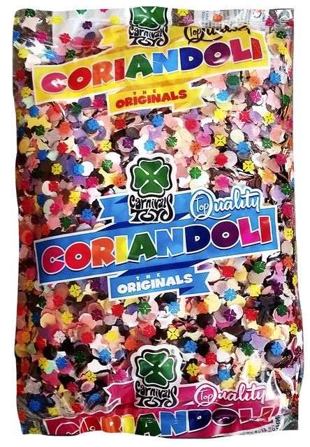 Confetti papier Haza assorti 100g