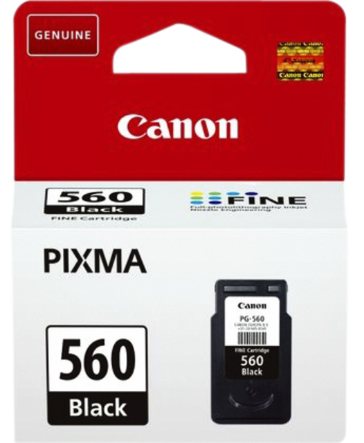 Inktcartridge Canon PG-560 zwart