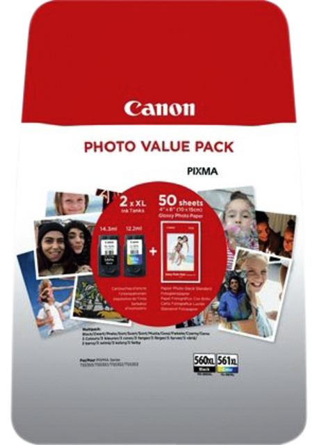 Cartouche d'encre Canon PG-560XL CL-56XL Photo Value