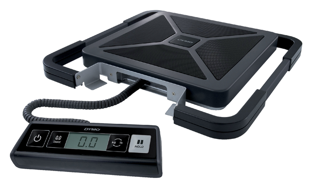 Pakketweger Dymo S50 digitaal tot 50 kilogram zwart