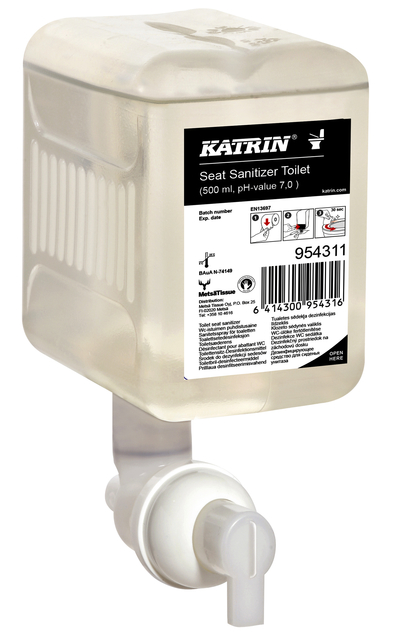 Désinfectant abattant toilettes Katrin 954311 500ml