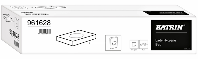 Dames hygiënezakjes Katrin 961628 25x30 stuks.