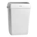 Poubelle Katrin 91912 ouverte 50 litres blanc