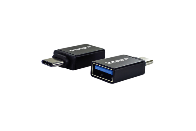 Adapter Integral 3.1 USB-A naar USB-C 2 stuks