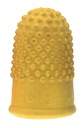 Doigtier de comptage Ø19mm jaune 20 pièces