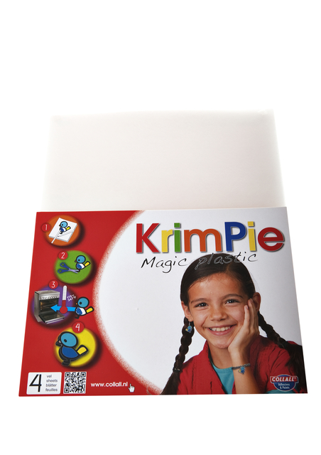 Krimpievel Collall Magic Plastic transparant set à 4 vel