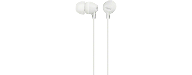 Ecouteurs Sony EX15AP Basic blanc