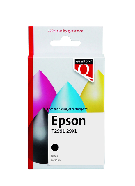 Cartouche d''encre Quantore Epson 29XL T2991 noir