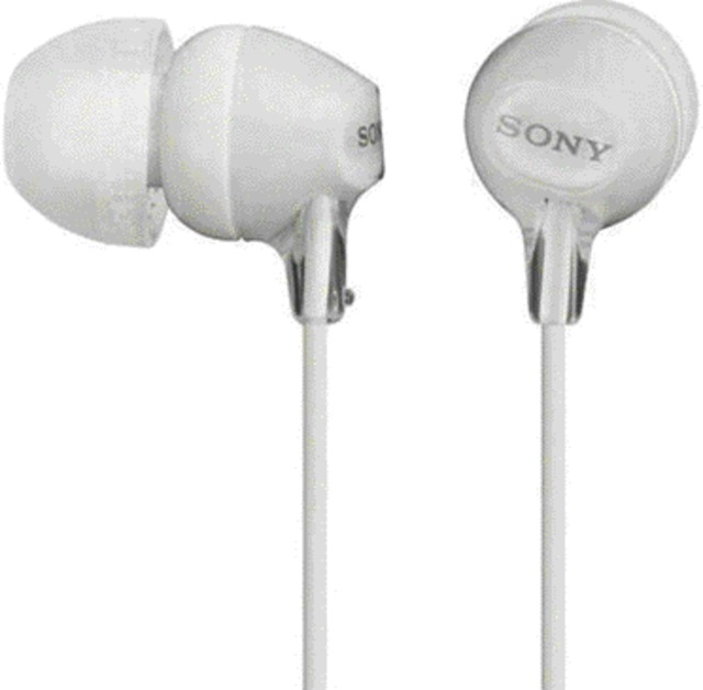 Ecouteurs Sony EX15LP Basic blanc