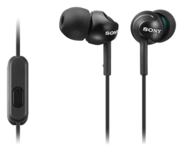 Ecouteurs Sony EX110AP Basic noir