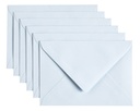 Enveloppe Papicolor C6 114x162mm bleu bébé paquet 6 pièces
