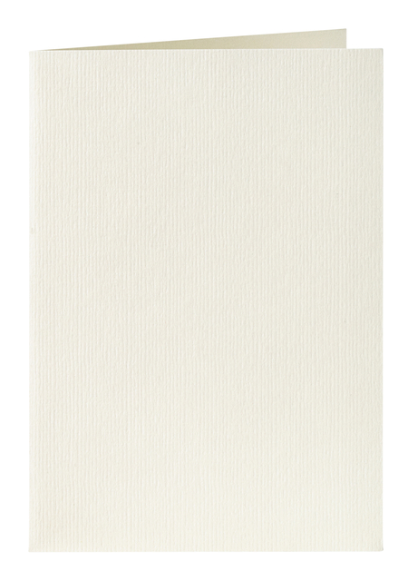 Carte de correspondance Papicolor double 105x148mm blanc 6 pièces