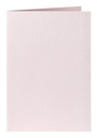 Carte de correspondance Papicolor double 105x148mm rose clair 6 pièces