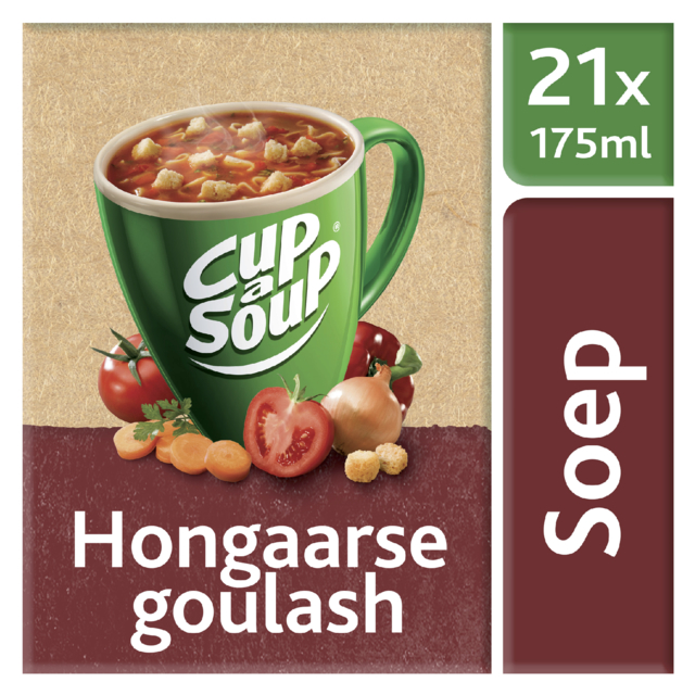 Cup-a-Soup Unox Hongaarse goulash 21x175ml