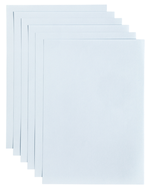 Papier copieur Papicolor A4 100g 12 feuilles bleu bébé