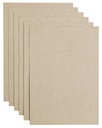 Papier copieur Papicolor A4 100g kraft gris 12 feuilles