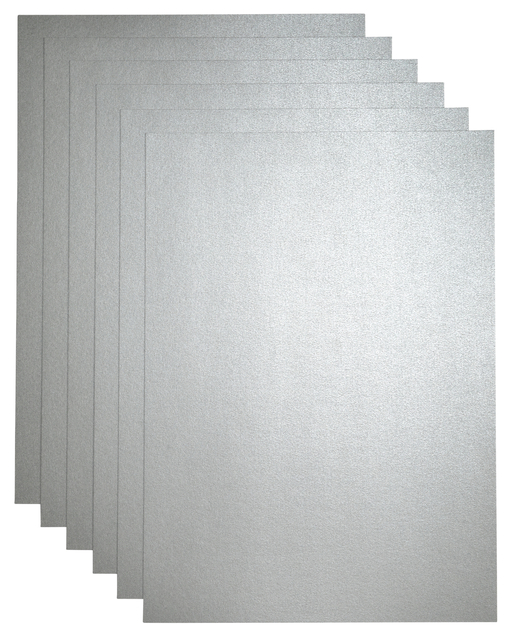 Papier copieur Papicolor A4 120g argent métallisé 6 feuilles