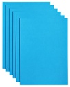 Papier copieur Papicolor A4 200g bleu ciel 6 feuilles