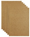 Papier copieur Papicolor A4 220g kraft brun 6 feuilles