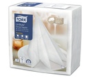 Dinerservet Tork Linstyle Premium 1/4 vouw 1-laags 390x390mm 50 vel wit 478711