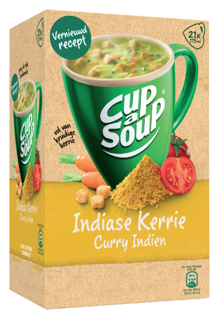 Cup-a-soup Unox Curry indien 21x 175ml