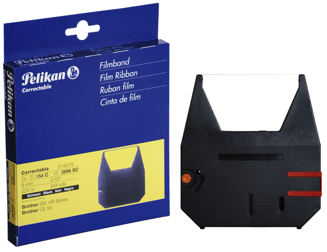 Ruban groupe 154C Correctable noir