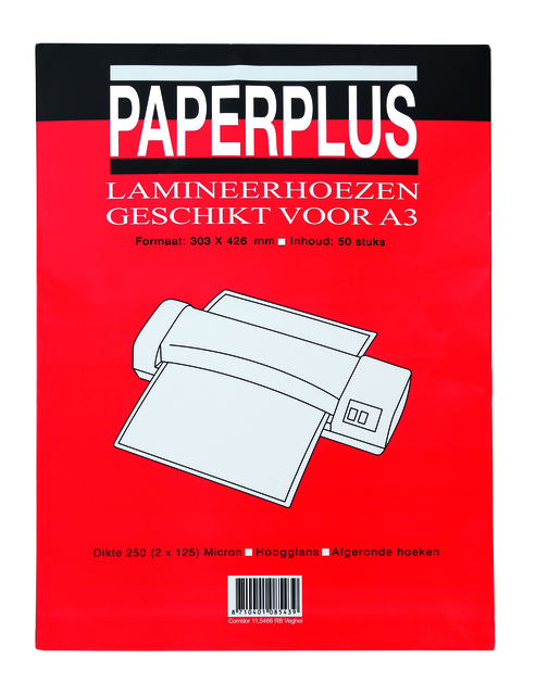 Lamineerhoes Paperplus A3 2x125 micron