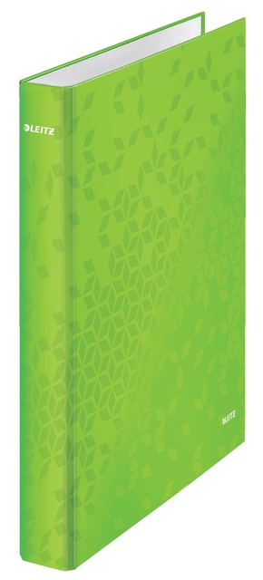 Classeur Leitz WOW A4 Maxi 4 anneaux méc-D 25mm vert