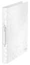 Ringband Leitz WOW A4 2-rings O-mechaniek 25mm PP wit