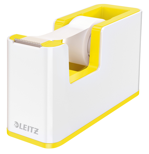 Dévidoir Leitz WOW blanc/jaune