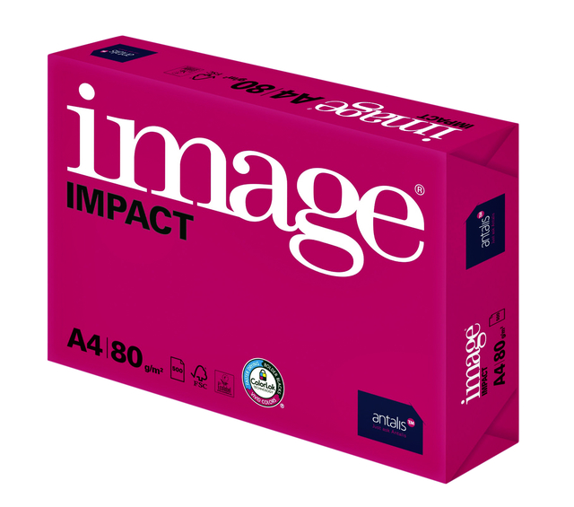 Kopieerpapier Image Impact A4 80gr wit 500 vel