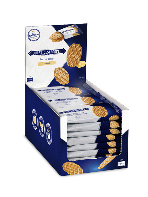 Natuurboterwafel Jules Destrooper on the go