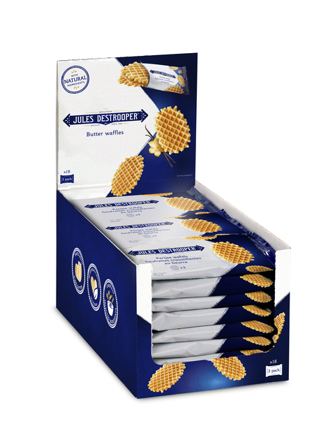 Parijse wafel Jules Destrooper on the go