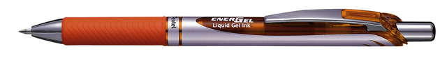 Gelschrijver Pentel BL77 Energel medium oranje