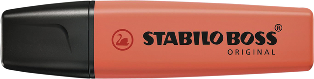 Markeerstift STABILO BOSS Original 70/140 pastel zacht koraalrood