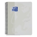 Bloc à spirale Oxford Touch A5 ligné 140pages 80g gris clair