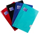 Cahier Oxford School A4 carreau 5x5mm 72 pages 80g assorti