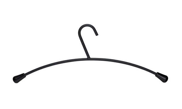 Kledinghanger MAUL metaal 460x190mm zwart 5 stuks