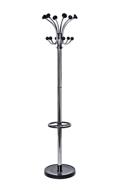 Portemanteau sur pied MAULnebula 176cm 20 crochets chromé