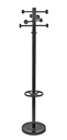 Portemanteau sur pied MAULgrando 175cm 16 crochets noir RAL9004
