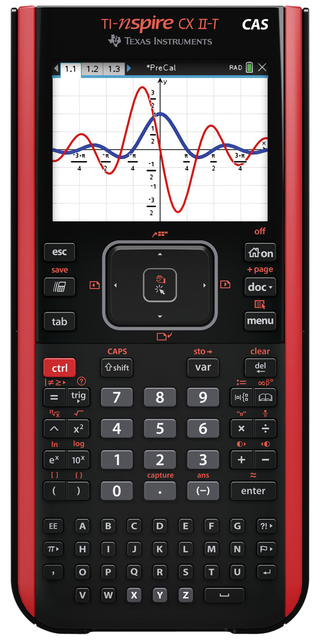 Calculatrice TI Nspire CX II-T CAS