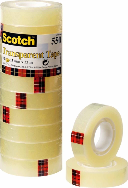 Plakband Scotch 700 Super Hold 19mmx25.4m transparant