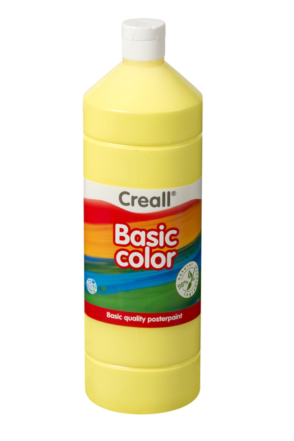 Gouache Creall Basic jaune clair 1000ml