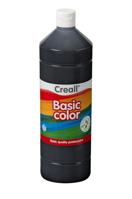 Gouache creall basic noir 1000ml