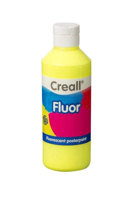 Gouache Creall Fluor jaune 250ml