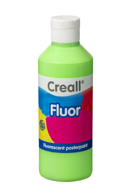 Plakkaatverf Creall fluor groen 250ml