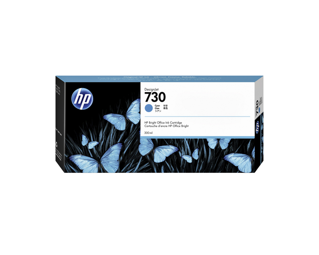 Cartouche d'encre P2V68A 730 bleu